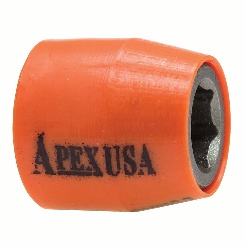 Apex UG-M-10MM03X Impact Socket, Metric, 6-Point, Covered, Fixed Magnet, Hex, Fixed Magnet