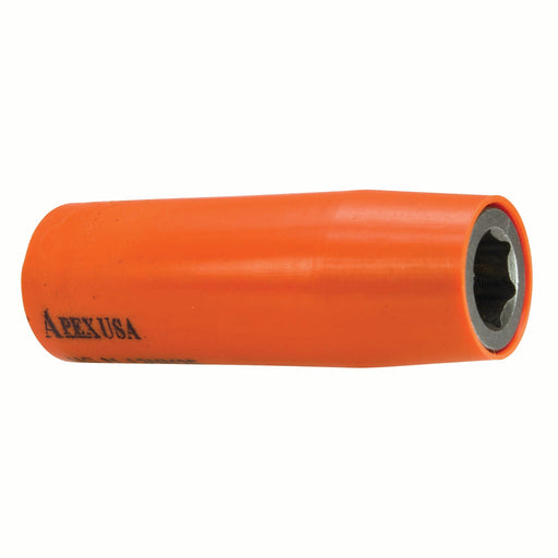 Apex UG-M-13MM35X Impact Socket, Metric, 6-Point, Covered, Fixed Magnet, Hex, Fixed Magnet