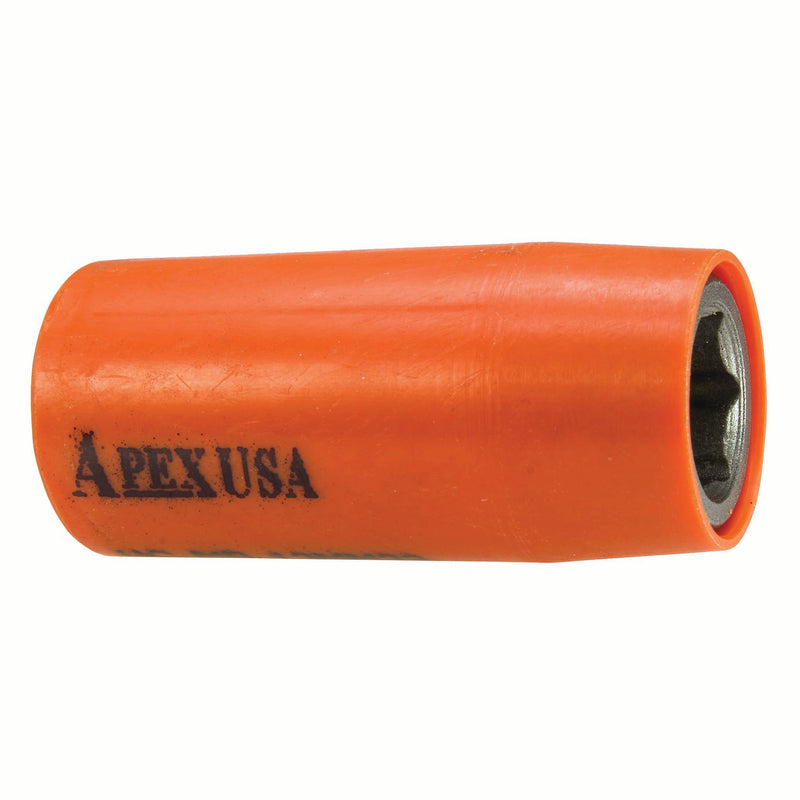 Apex UG-MB-12MM23, Metric Hex, 6-Point, Covered, Sliding Magnet, Long Length, 3/8" Square Drive, 12 mm Impact Socket