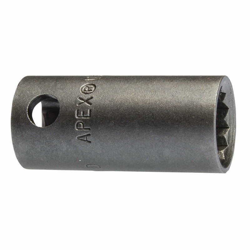 Apex VC-487-10MM-D, Metric Hex, 12-Point, Thin Wall, Clearance, Standard Length, 3/8" Square Drive, 10 mm Impact Socket