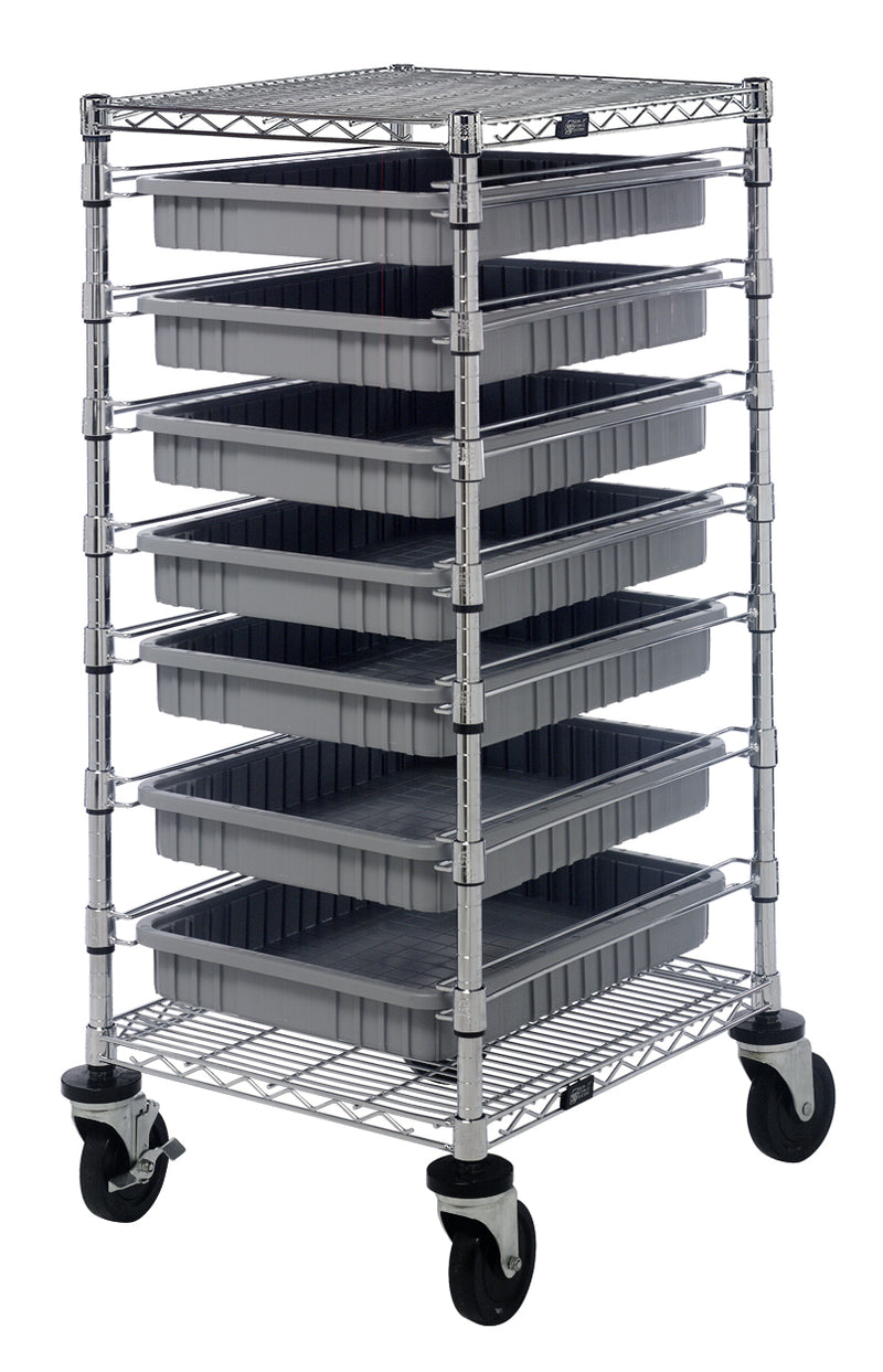 Quantum BC212439M2GY | Bin Cart