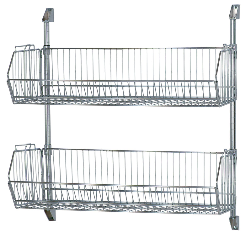 Quantum CAN-34-1448BC-PWB | Cantilever Baskets Post Wall Mount