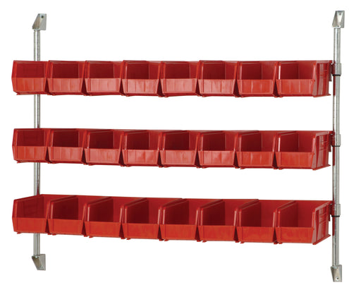 Quantum CAN-34-48BH-230RD | Cantilever Bin Holder Post Wall Mount