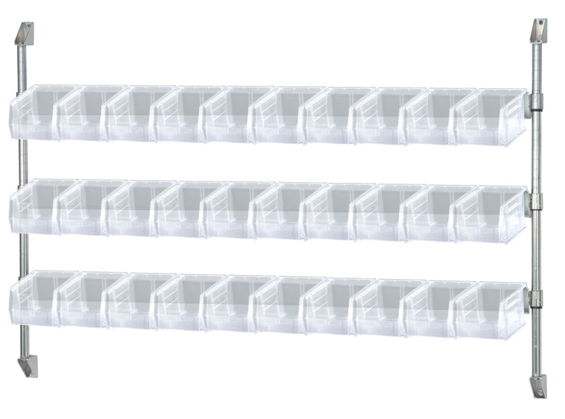 Quantum CAN-34-60BH-230CL | Cantilever Bin Holder Post Wall Mount