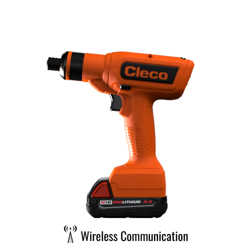 Cleco CLBPW12Q-NA, CellClutch CLBPW Pistol Screwdriver, Mechanical Clutch, Wireless Communication, Cordless
