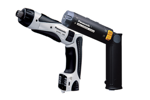 Panasonic 7.2v Cordless Foldable Screwdriver, Mechanical Clutch