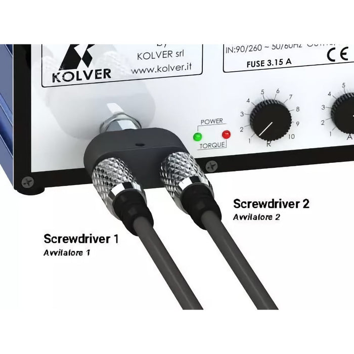 Kolver DOCK 02, Dual Output Connector — Integrated Manufacturing & Supply