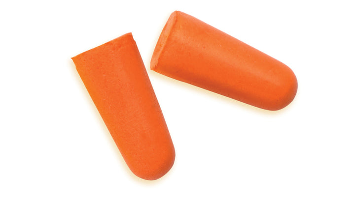 Pyramex DP1000, Earplug, Disposable, Uncorded, Orange (Tapered) Color, NRR 32dB/SNR 38dB Decibel Rating