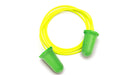 Pyramex DP1201, Earplug Disposable Corded, Green (Bell-Shaped) Color, NRR 30dB Decibel Rating