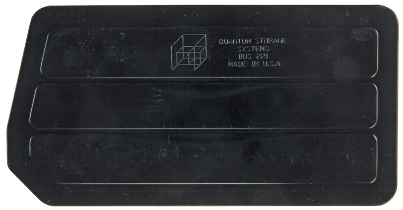 Quantum DUS221, DUS Black Bin Dividers, By Pack