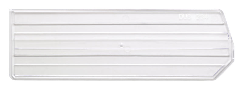 Quantum DUS234CL, DUS Clear Bin Dividers, By Pack