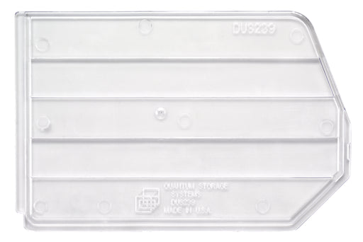 Quantum DUS239CL, DUS Clear Bin Dividers, By Pack