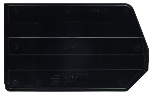 Quantum DUS239, DUS Black Bin Dividers, By Pack