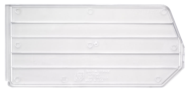 Quantum DUS240/250CL, DUS Clear Bin Dividers, By Pack