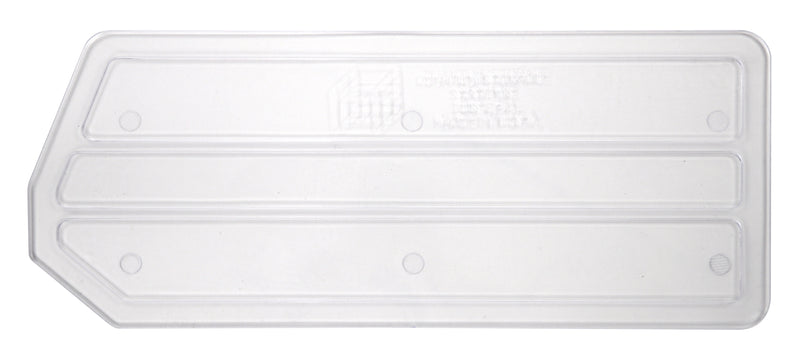Quantum DUS241CL, DUS Clear Bin Dividers, By Pack