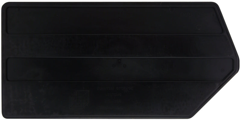 Quantum DUS255CO, DUS Black Bin Dividers, Conductive, By Pack