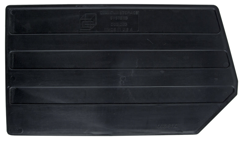 Quantum DUS260, DUS Black Bin Dividers, By Pack