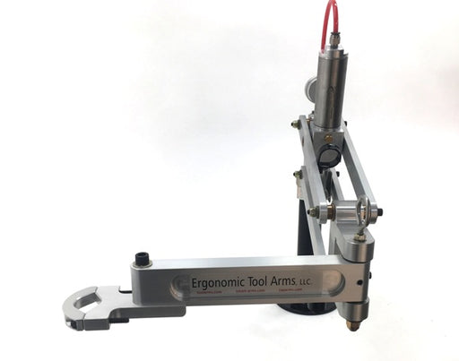 ETA EL315-TUV, Electric Folding Reaction Arm, Short Heavy Duty, Thin Universal Vertical