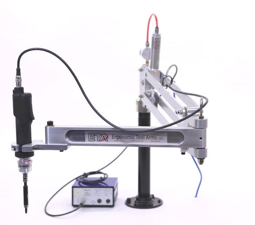 ETA EL506-TUV, Electric Folding Reaction Arm, Standard Duty, Thin Universal Vertical