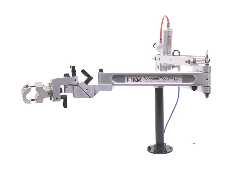 ETA EL815-RAHV, Electric Folding Positioning Reaction Arm, Heavy Duty, Right Angle Horizontal and Vertical