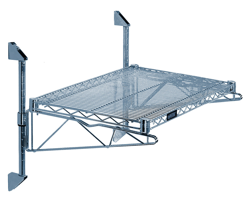 Quantum WC14-CB2172C | Cantilever Single Shelf Post Wall Mount