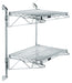 Quantum WC34-CB2448C | Cantilever Double Shelf Post Wall Mount