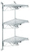 Quantum WC54-CB2472C | Cantilever Double Shelf Post Wall Mount