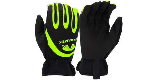 Pyramex GL103HTM, GL103HT Glove, Synthetic Leather, Medium Size, Polybag + Hang Tag Packaging