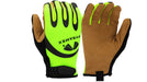 Pyramex GL104HTM, GL104HT Glove, Leather, Medium Size, Polybag + Hang Tag Packaging