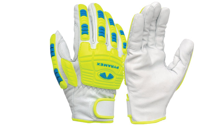 Pyramex GL3004CWS, GL3004CW Glove, Goat Leather, Impact, Small Size