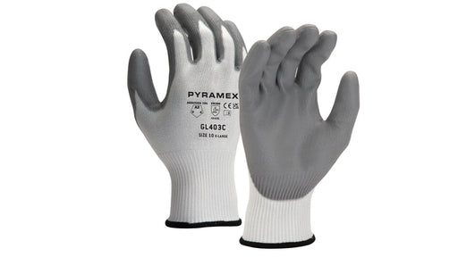 Pyramex GL403CX2, GL403C Glove, Polyurethane, 2X Large Size