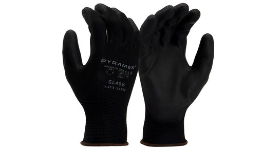 Pyramex GL406XS, GL406 Glove, Polyurethane, Extra Small Size