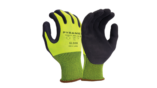 Pyramex GL508L, GL508 Glove, Latex, Large Size