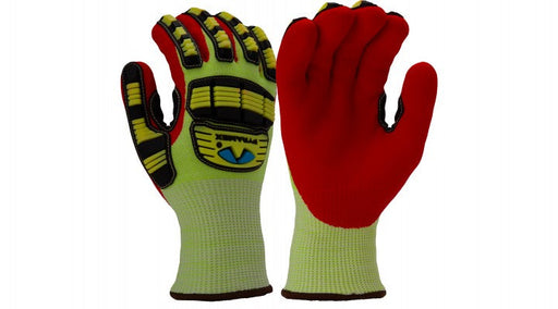 Pyramex GL612CS, GL612C Glove, Sandy Nitrile, A5 Cut, Insulated, Small Size