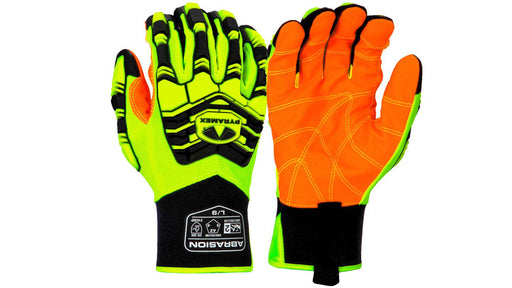 Pyramex GL806HTS, GL806HT Glove, Synthetic Leather, High Impact, Small Size, Polybag + Hang Tag Packaging