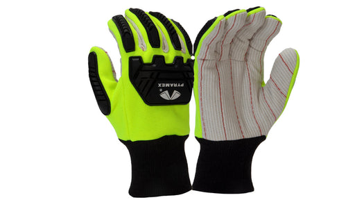 Pyramex GL808S, GL808 Glove, Synthetic Corded Cotton, Small Size