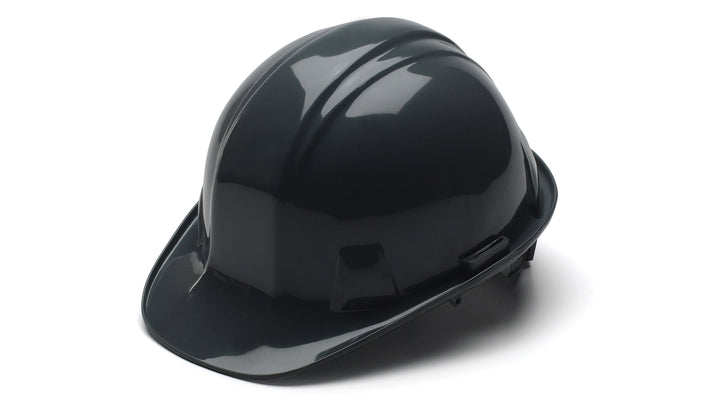 Pyramex HP14111, SL Hard Hat, Black Color, 4-Point Ratchet Suspension Suspension Sytem