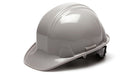 Pyramex HP14112, SL Hard Hat, Gray Color, 4-Point Ratchet Suspension Suspension Sytem