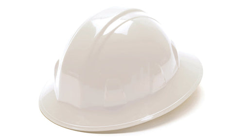 Pyramex HP24110, SL Hard Hat, White Color, 4-Point Ratchet Suspension Suspension Sytem