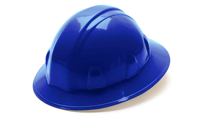 Pyramex HP24160, SL Hard Hat, Blue  Color, 4-Point Ratchet Suspension Suspension Sytem