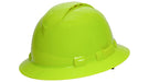 Pyramex HP54131V, Ridgeline Hard Hat, Vented, Hi-Vis Lime Color, 4-Point Ratchet Suspension Suspension Sytem