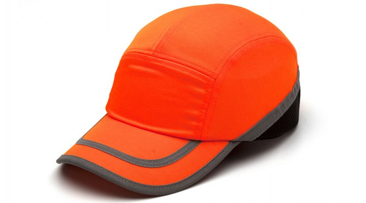 Pyramex HP50041, Baseball Bump Cap, Hi-Vis Orange Color