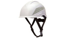 Pyramex HP76116, Ridgeline XR7 Safety Helmet, White Graphite Color, 6-Point Ratchet Suspension Suspension Sytem