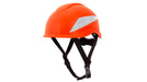 Pyramex HP76140, Ridgeline XR7 Safety Helmet, Orange Color, 6-Point Ratchet Suspension Suspension Sytem