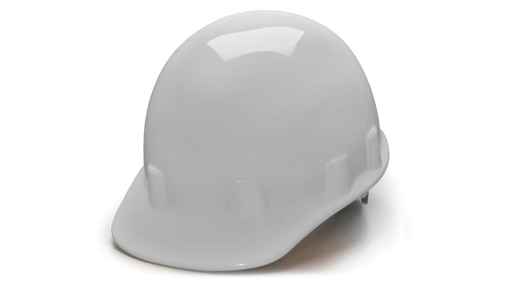 Pyramex HPS14110, SL Hard Hat, White Color, 4-Point Ratchet Suspension Suspension Sytem