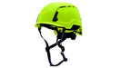 Pyramex HPT261131V, SL T2 Safety Helmet, Vented, Hi-Vis Lime Color