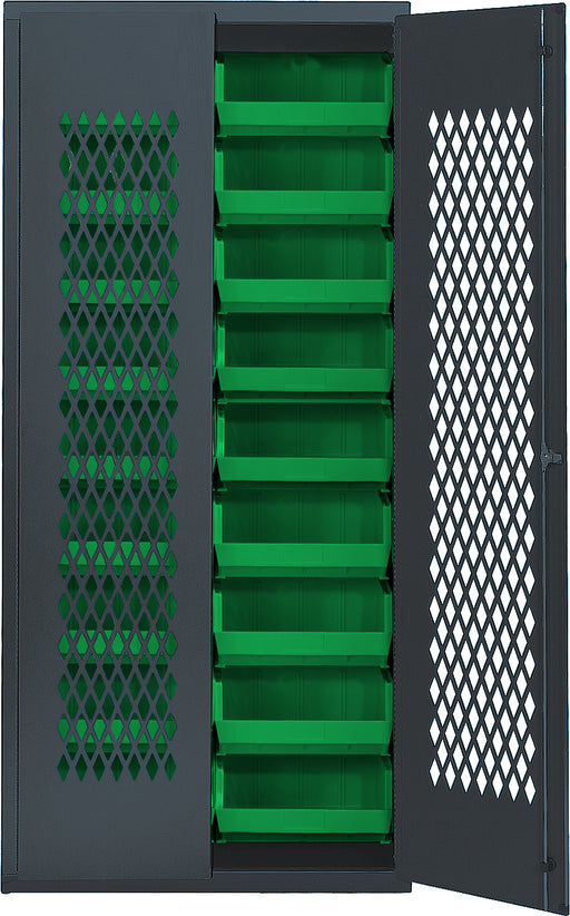 Quantum MESH-250GN | Specialty Bin Cabinets