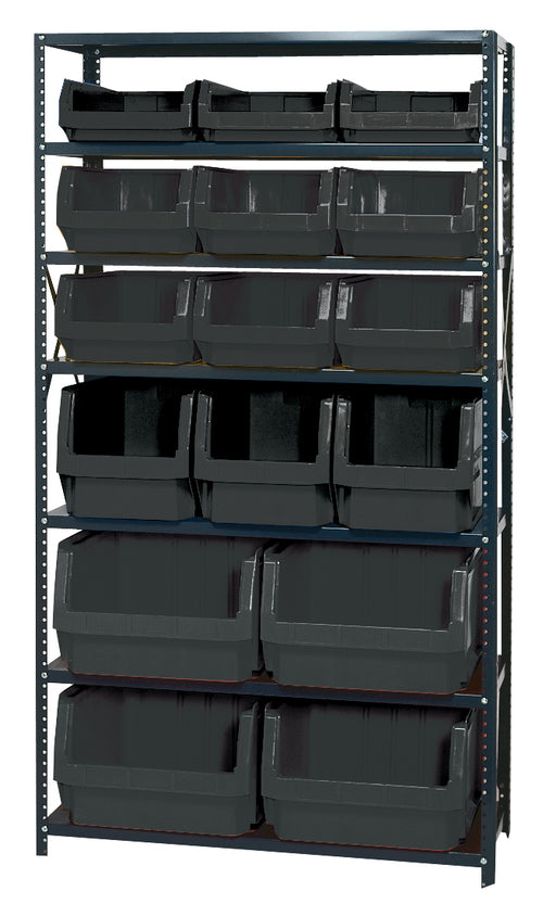 Quantum MSU-16-MIXBK | Magnum Bin Steel Shelving