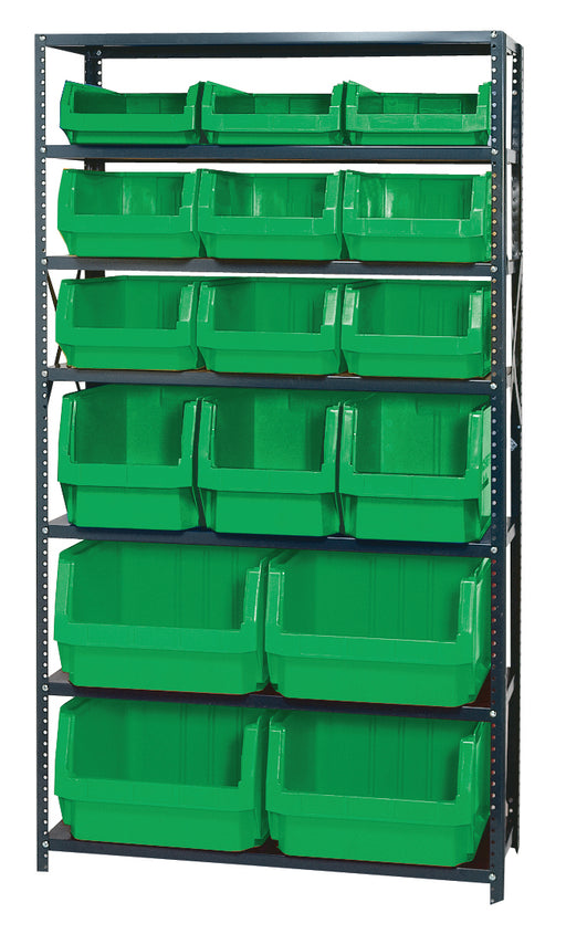 Quantum MSU-16-MIXGN | Magnum Bin Steel Shelving