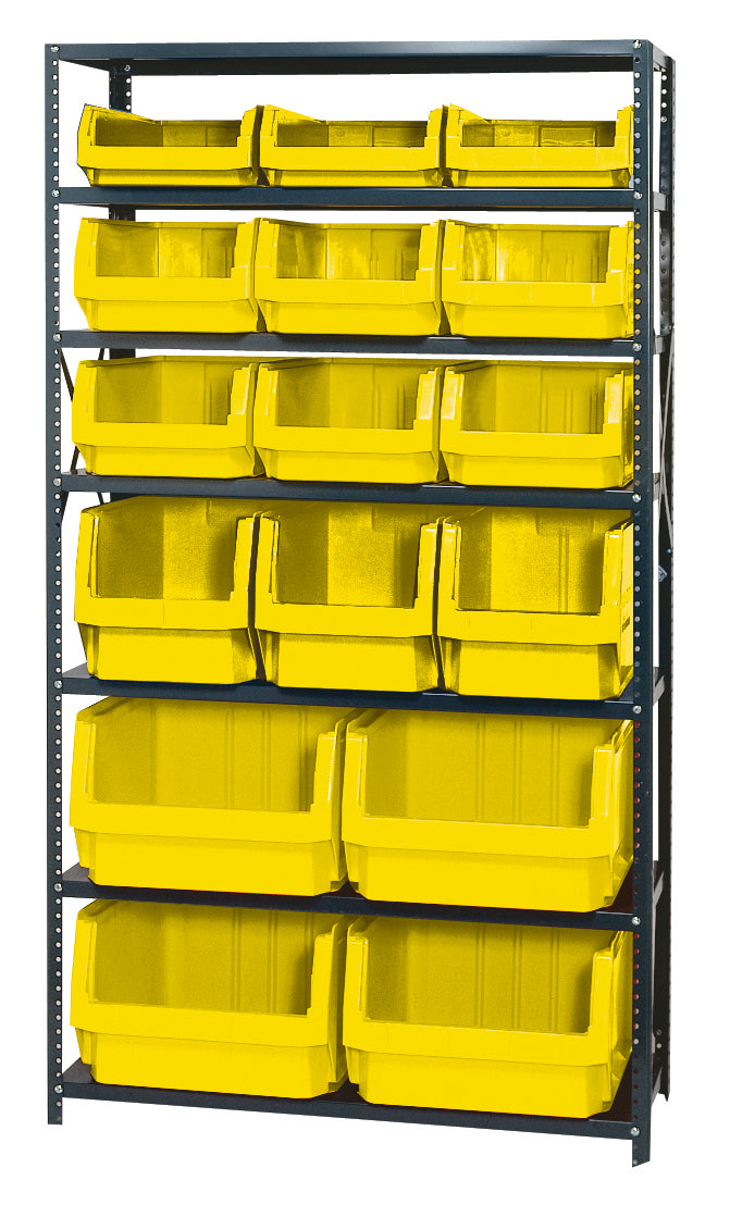 Quantum MSU-16-MIXYL | Magnum Bin Steel Shelving